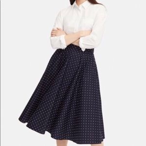 Uniqlo midi circle skirt